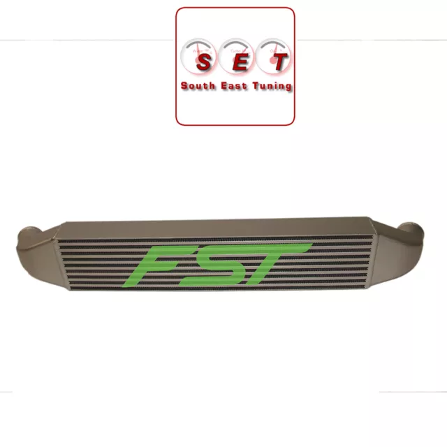 Ford Fiesta MK7 ST180 Intercooler Silver With Green Logo Upgrade