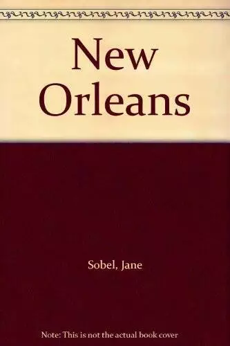 New Orleans - Hardcover By Sobel, Jane - GOOD