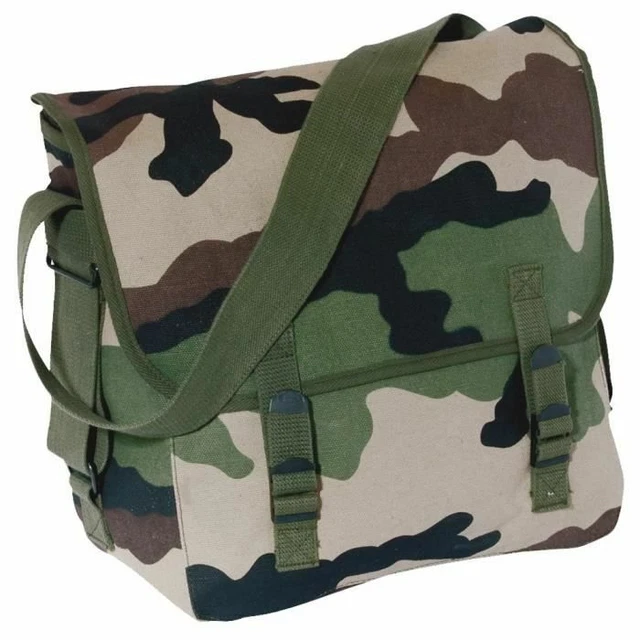 Sacoche, Musette, Besace - kaki - Armée Française - Bricolage Sacoche, Musette, Besace - kaki - Armée Française - Bricolage