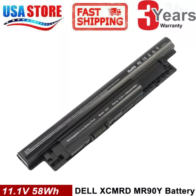 MR90Y XCMRD battery for Dell Inspiron 17 3721 3737 17R 5721 17R 5737 14R 58Wh