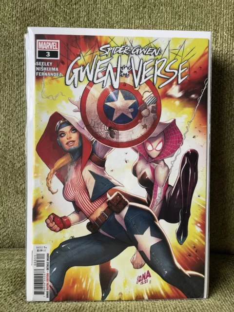 Spider-Gwen Gwenverse #3 Marvel Comics 2022 NM+ David Nakayama Cover A