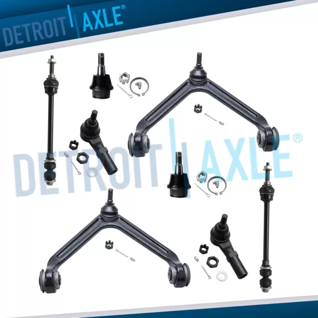 4WD Front Upper Control Arm Ball Joints Sway Bars for 2002-2005 Dodge Ram 1500