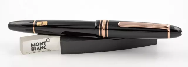 MONTBLANC Meisterstück Le Grand 146 Füller Rosévergoldet 112669 fountain pen F