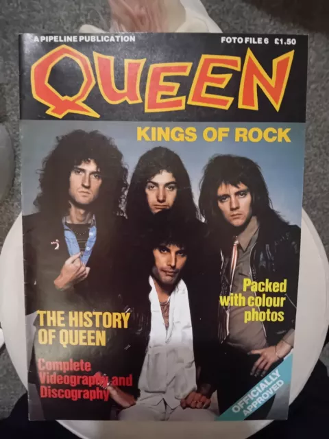 Queen Kings Of Rock Officially Approved Magazine 1987