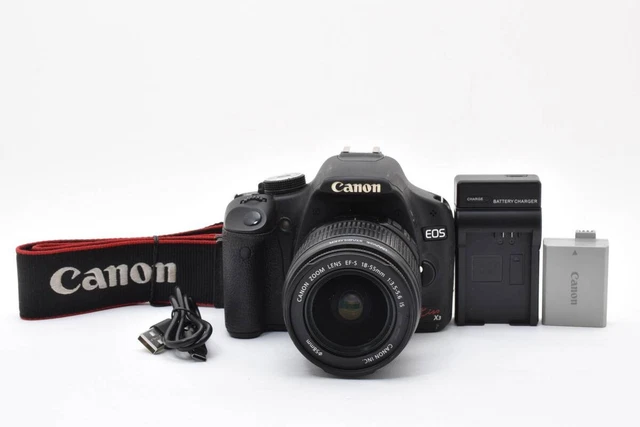 CANON EOS KISS X3 + EF-S 18-55mm IS + 55-250mm IS w/ 1 shots