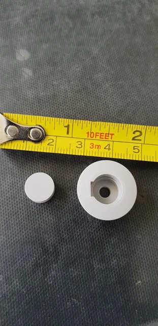 3-Pack Swift / Burstner Motorhome & Caravan Wheel Arch Screw Caps - Replacement Collar Fixings