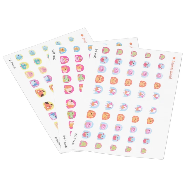 Autocollants Mignons Pour Ongles Autocollants Pour Ongles De Dessin Animé Non