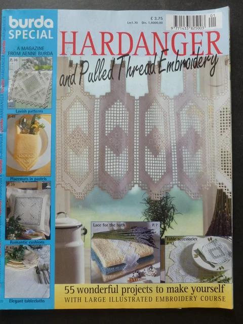 BURDA Special (E570) - HARDANGER - HARDANGER und Zugfadenstickerei