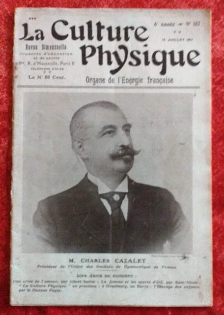 Magazine Vintage Super Physique N°5 – Spécial Catch – Couverture César Viltard (Rare)