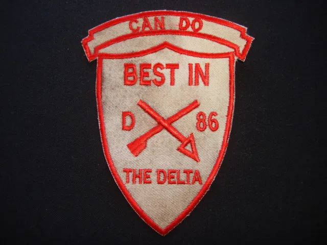 Guerra Vietnam Eeuu Ejército Macv Advisory Equipo D-86 Lata Do Mejor en El Delta