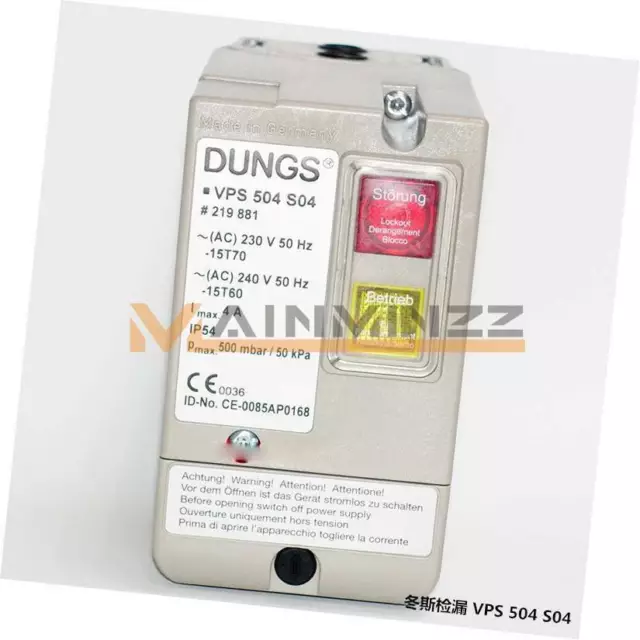 1PC New Dungs VPS 504 S04 Valve Proving System #A6-11