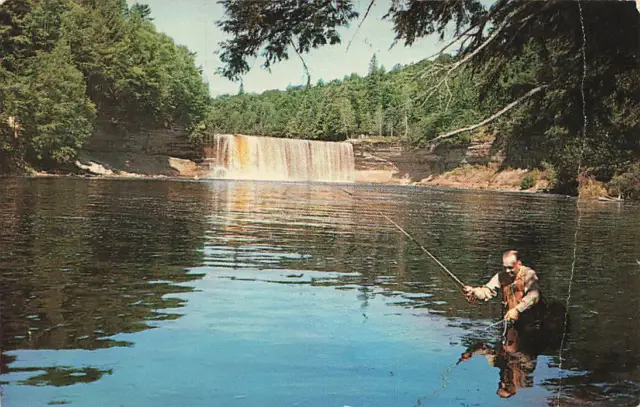 Postcard Upper Tahquamenon Falls Upper Peninsula Michigan