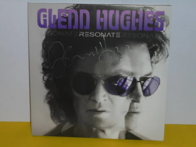 Lp - Glenn Hughes - Resonate - Violettes Vinyl - Signiert