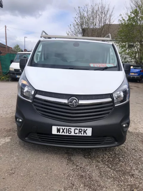 2016 VAUXHALL VIVARO 2700 L1H1 Euro 5 PANEL VAN 1.6 Cdti 6 SPEED 115 BHP NO VAT