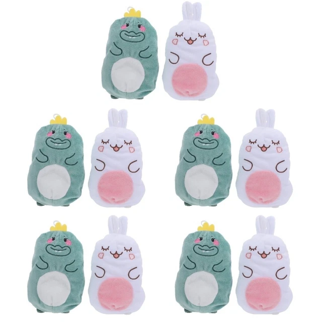 10 ud. Funda de peluche de peluche de diseño de animales dibujos animados hágalo usted mismo Dol