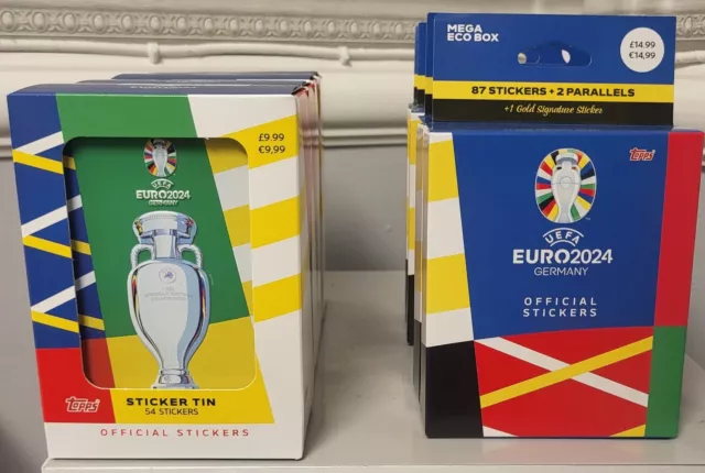 Topps Uefa Euro 2024 Stickers Bundle