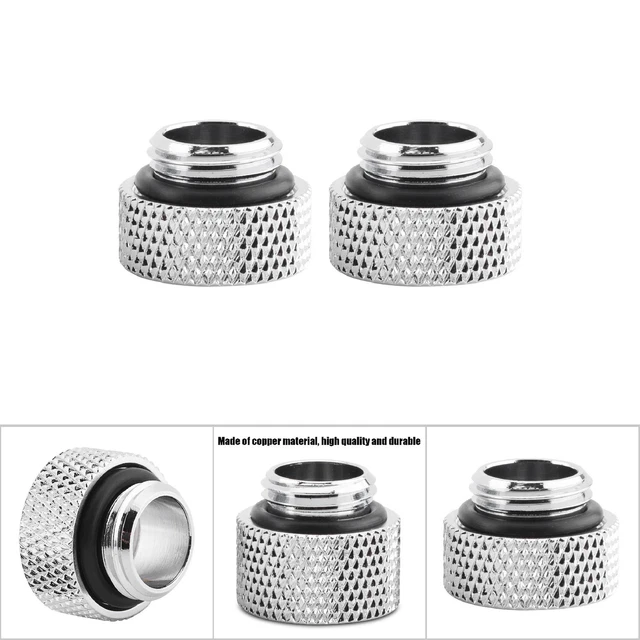 (12,5 mm) 2 pz Raffreddamento ad acqua G1/4 Adattatore estensore maschio a femmina