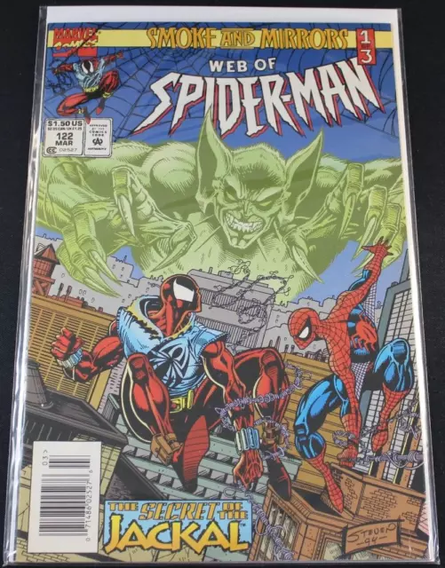 Web of Spiderman Annual 122 Scarlet Spider Jackal Newsstand Comic VF