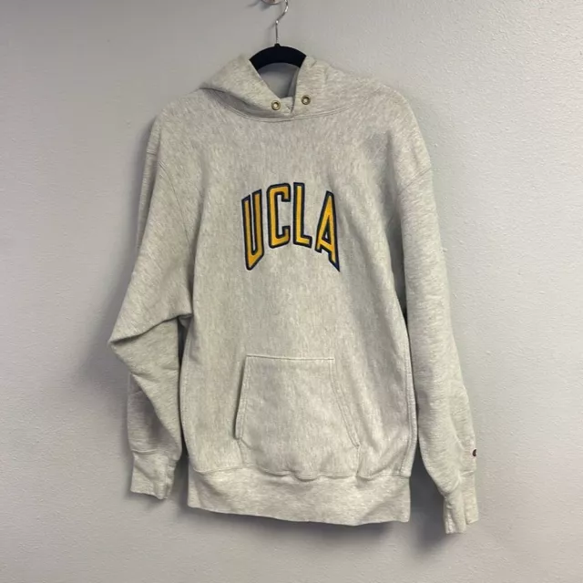 VINTAGE 90’S CHAMPION Mens Gray UCLA Reverse Weave Pullover Hoodie XXL ...