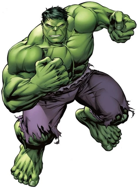 The Incredible Hulk Decal Graphic Laptop Marvel Comic Sticker
