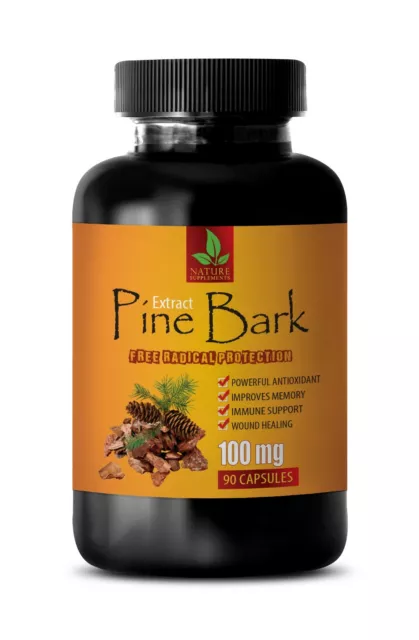 digestion & colon cleanse - PINE BARK - immune system works 1B