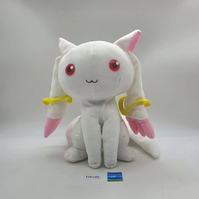 Kyubey E189 Puella Magi Madoka Magica Sitting Banpresto Plush 10" Doll Toy Japan