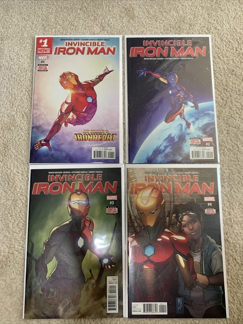 INVINCIBLE IRON MAN 1-11 (2017) RiRi Williams Complete Run Marvel ...
