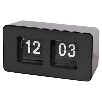 Reloj Auatic Flippbar, reloj clásico Retro nostático, mesa de escritorio Digital O1I2