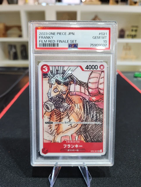 FRANKY FILM RED Promo One Piece Card Japanese PSA 10 $274.26