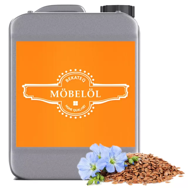 Gartenmöbelöl 1-10L Tung Olio di Cura Lino Mobili IN Legno Protezione BE-213