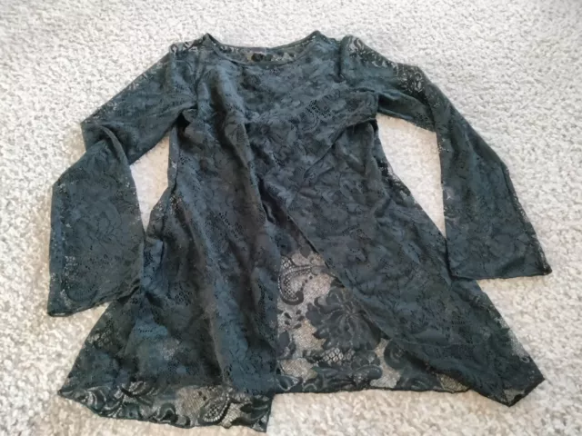 Hell Couture Nargaroth Lace Top Sexy Metal Biker Occult Goth