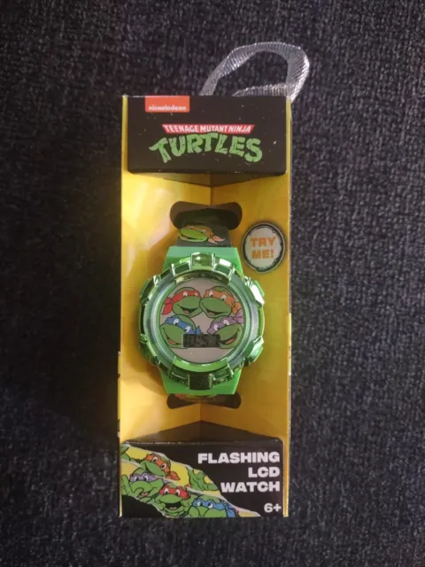 Teenage Mutant Ninja turtles flashing led watch kids