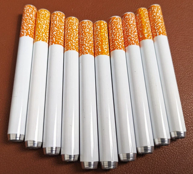 10PCS 3 INCH Aluminum Tobacco Metal One Hitter Dugout Pipe Cigarette