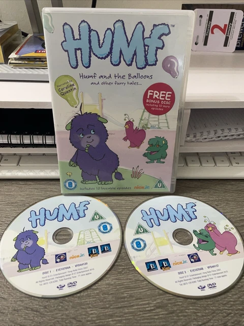 HUMF : HUMF and the Balloons & Other Furry Tales : Children's DVD x 2 £ ...