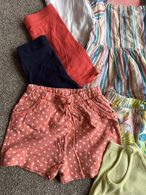 girls summer bundle age 2-3 tops shorts inc next 2