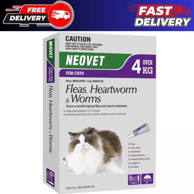 Neovet For Cats (Over 4Kg) 6 Pack