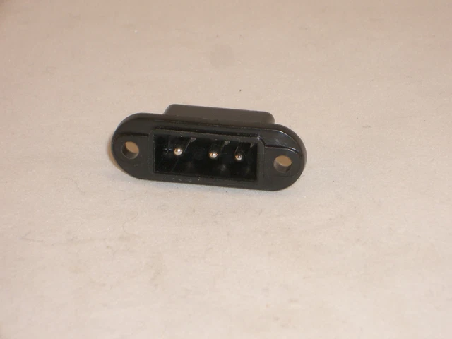Workman CBJ-3B CB Radio 3-Pin Replacement Power Jack – Standard Panel Jack For CB Radio Back