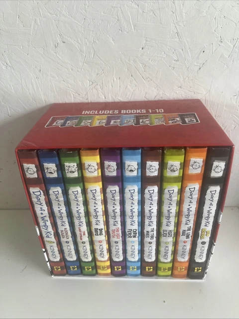 DIARY OF A Wimpy Kid Box of Books (Books Vol 1-12) Jeff