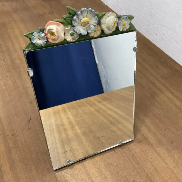 Vintage 1930s Barbola Dressing Table Mirror