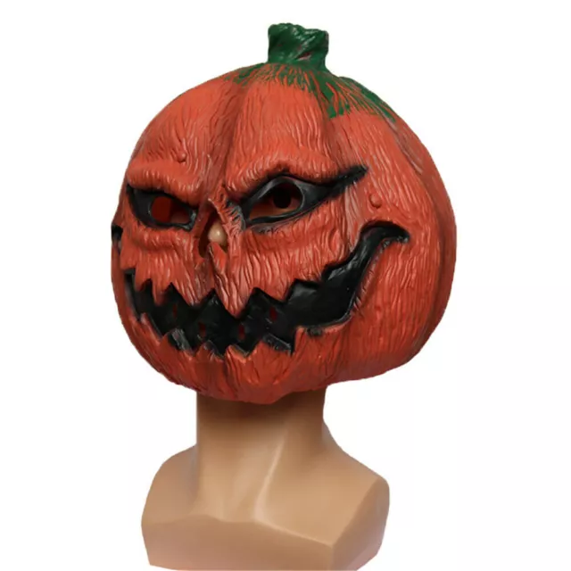 Halloween Karneval Fasching Horror Maske Cosplay Kürbis Gruselige Kürbismaske¿ 2
