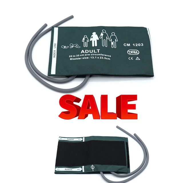 SALE Adult Reusable NIBP Cuff / Blood pressure Cuff Arm cir:25-35cm Double-Tube