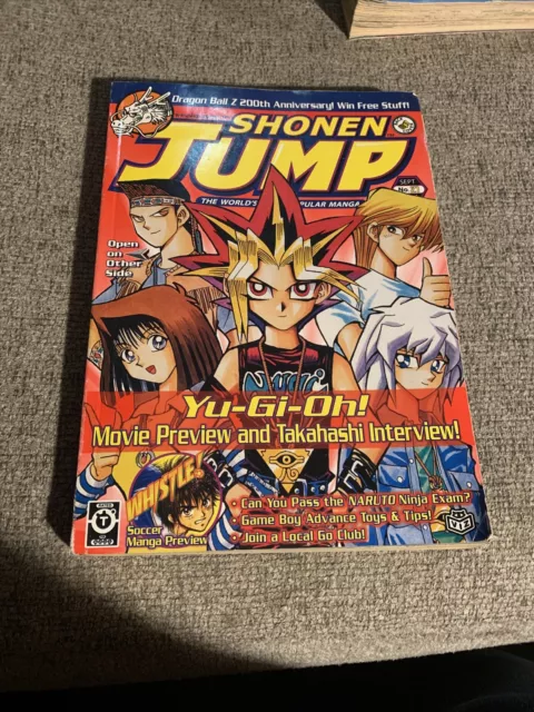 Shonen Jump Manga December03 Vol 1 Issue12 Magazine English YuGiOh Dragon Ball Z