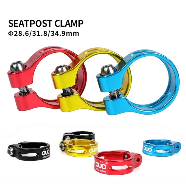 Collier de serrage pour tige de selle Déblocage du clip pour tige de