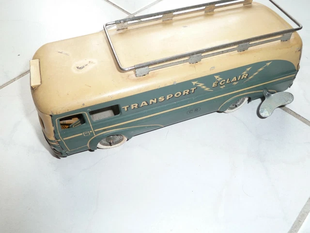 GROS CAMION BENNE BASCULANTE tole TRIANG England Etat moyen 1950 EUR 50