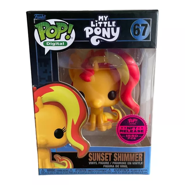Funko Pop! Digital #68 My Little Pony Queen Chrysalis Legendary LE 1550 In  Hand!