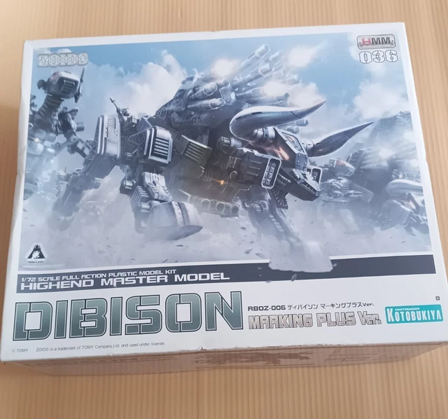 HMM Zoids 1/72 RBOZ-006 Dibison Marking Plus Ver. Kit di modellismo in plastica