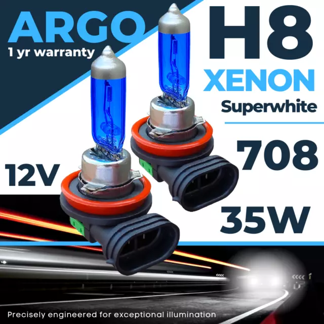 For BMW 1 Series F20 F21 35w Front Fog Light Lamp Bulbs Hid Xenon White 2012-19