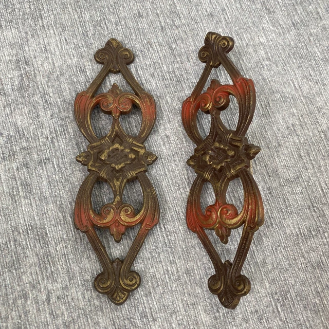 ART Deco 2 Curtain Drapery Rod window Accents Metal