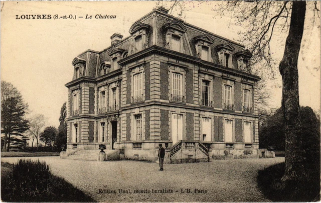 CPA Louvres Le Chateau (1340385)