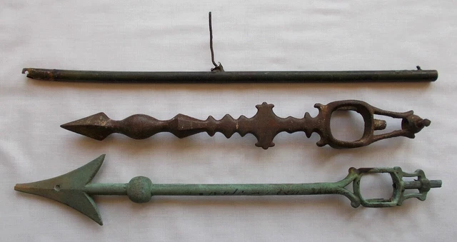 Pair Of Old Lightning Rod Arrows